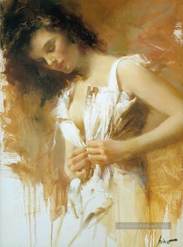 PD 9 Femme Impressionist Peinture à l'huile